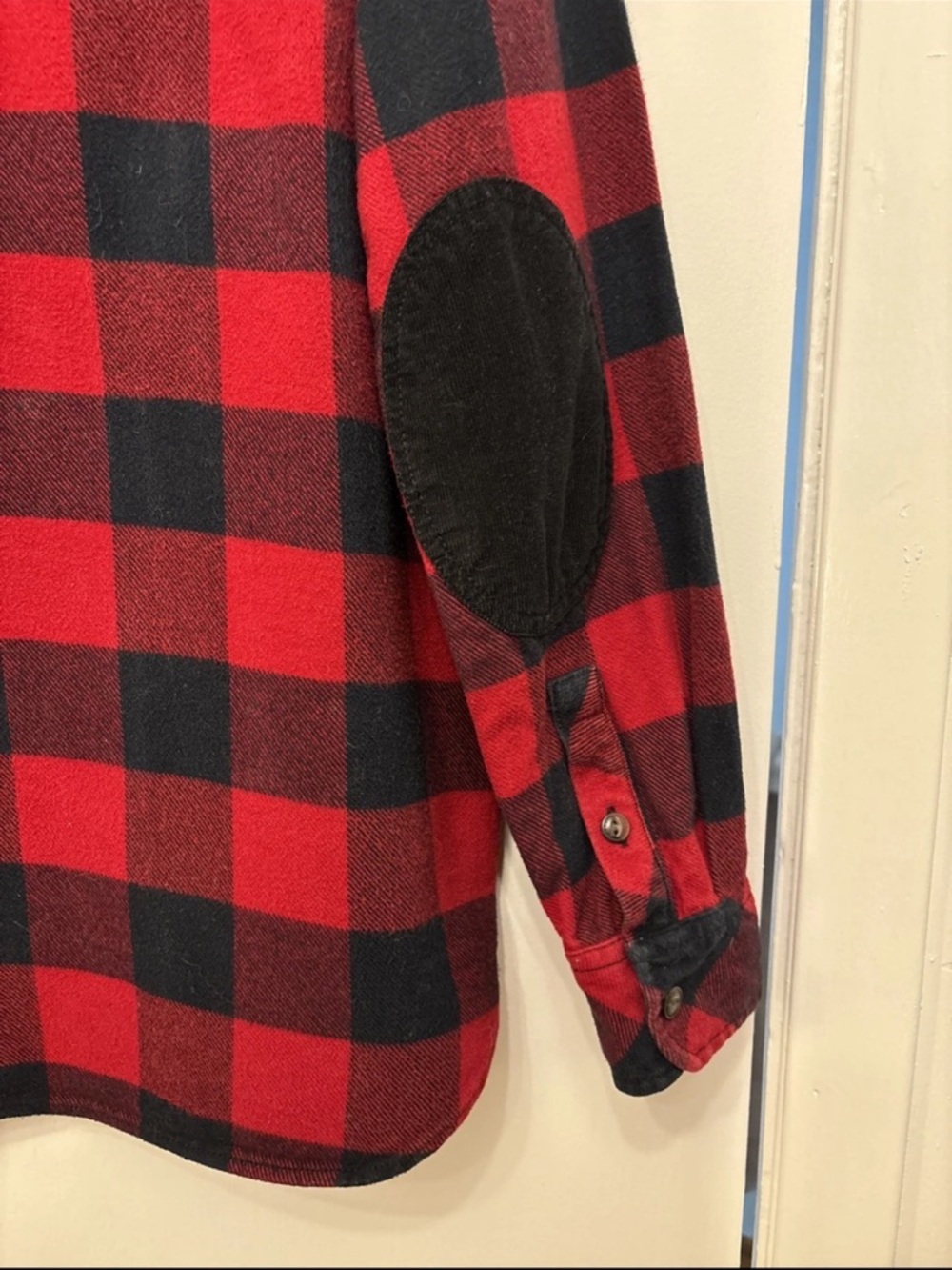 Roots Red and Black Buffalo Plaid Button-Down Shirt - Picture 5 of 6
